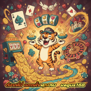 vegus168 เว็บคาสิโนออนไลน์ครบวงจร เล่นง่าย ได้เงินจริง สมัครฟรี รองรับทุกอุปกรณ์